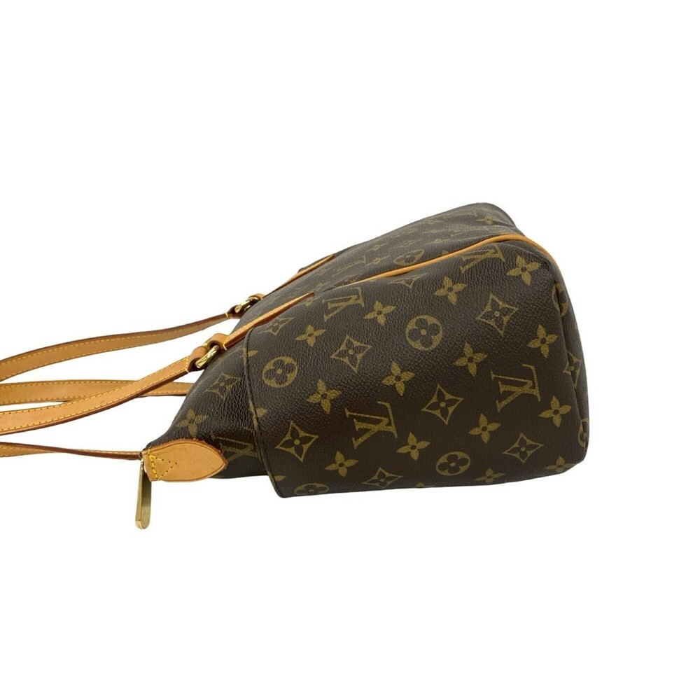 LOUIS VUITTON Authentic Brown Monogram Leather Shoulder Bag - Picture 5 of 10